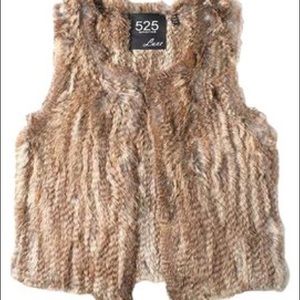 525 America Luxe fur vest